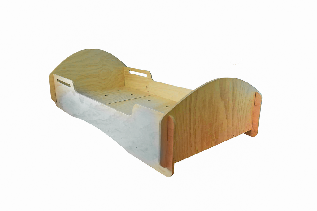 cama baja de madera montessori