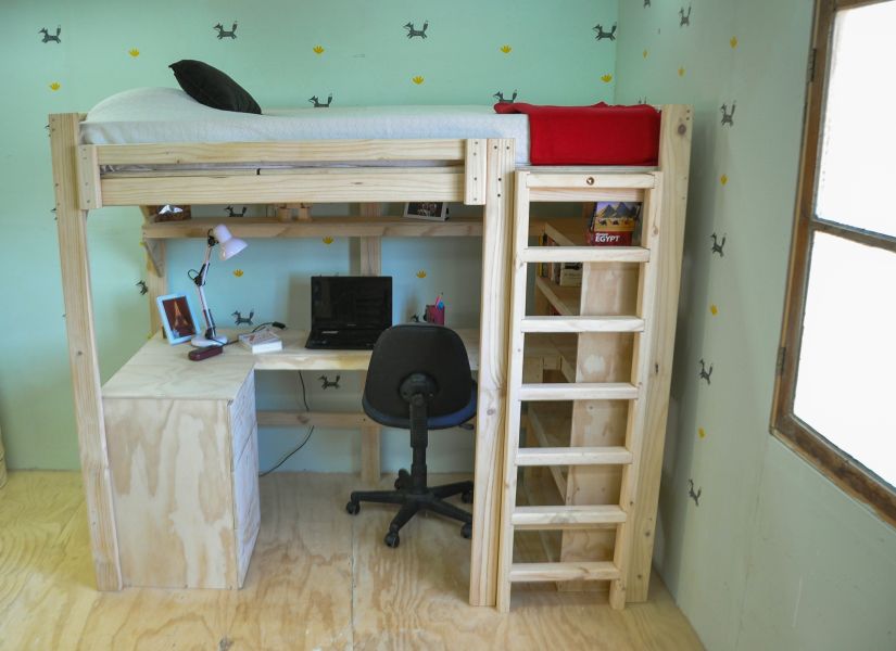 Cama Montessori encaje redondeada – Muebles DLeyda